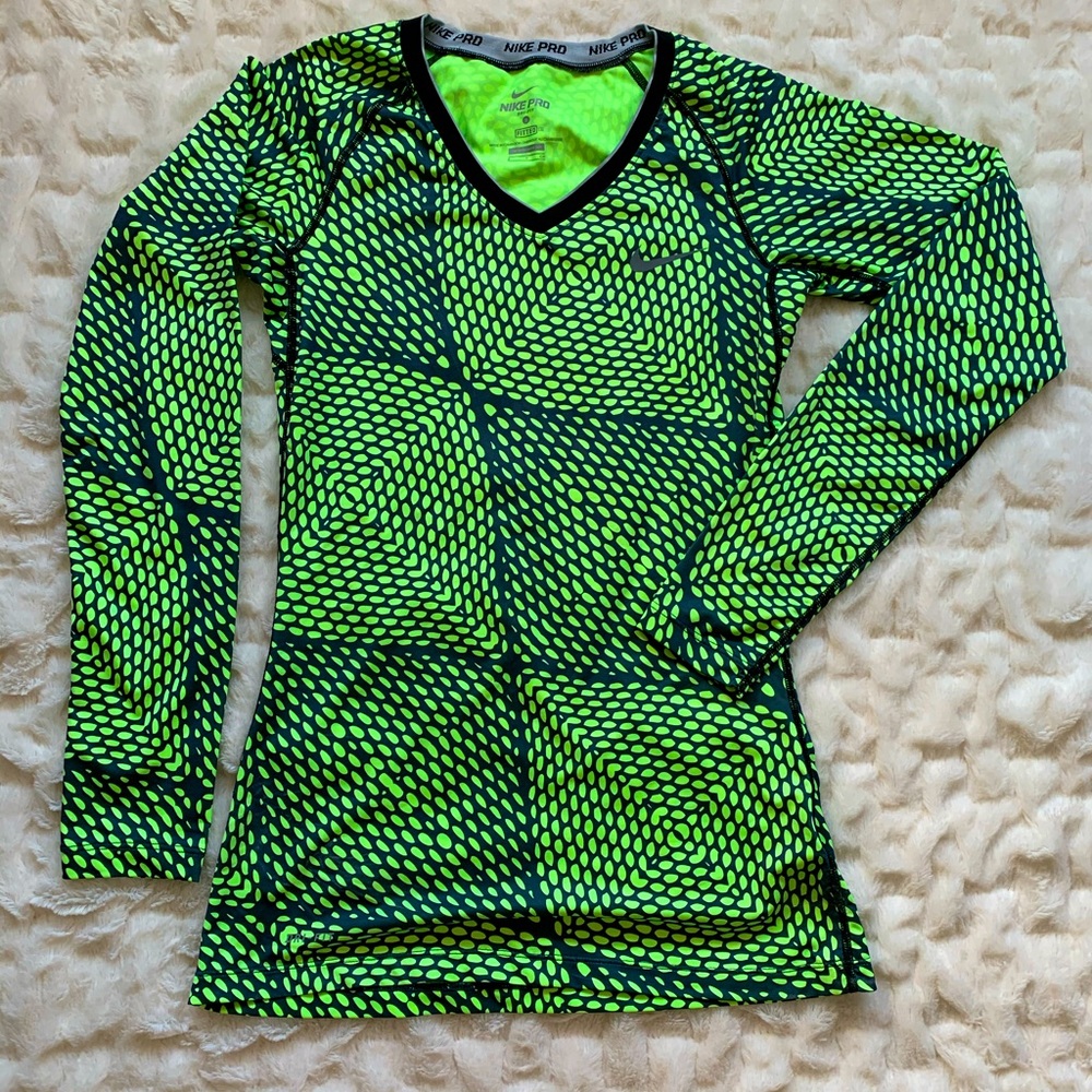 Nike Pro Dri-Fit Fitted Long Sleeve Top